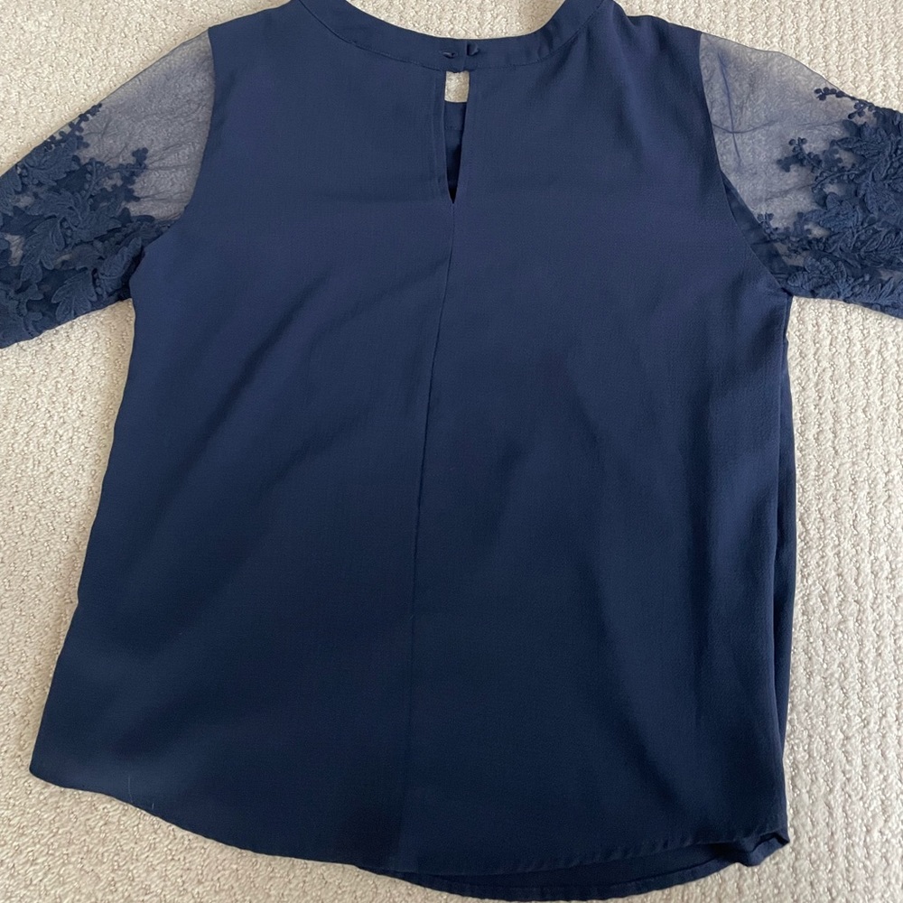 Lulus Blue Blouse